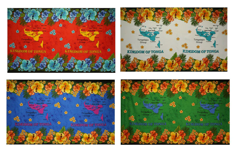 Kingdom of Tonga Islands Sarong | Islands Fabric - Image 6