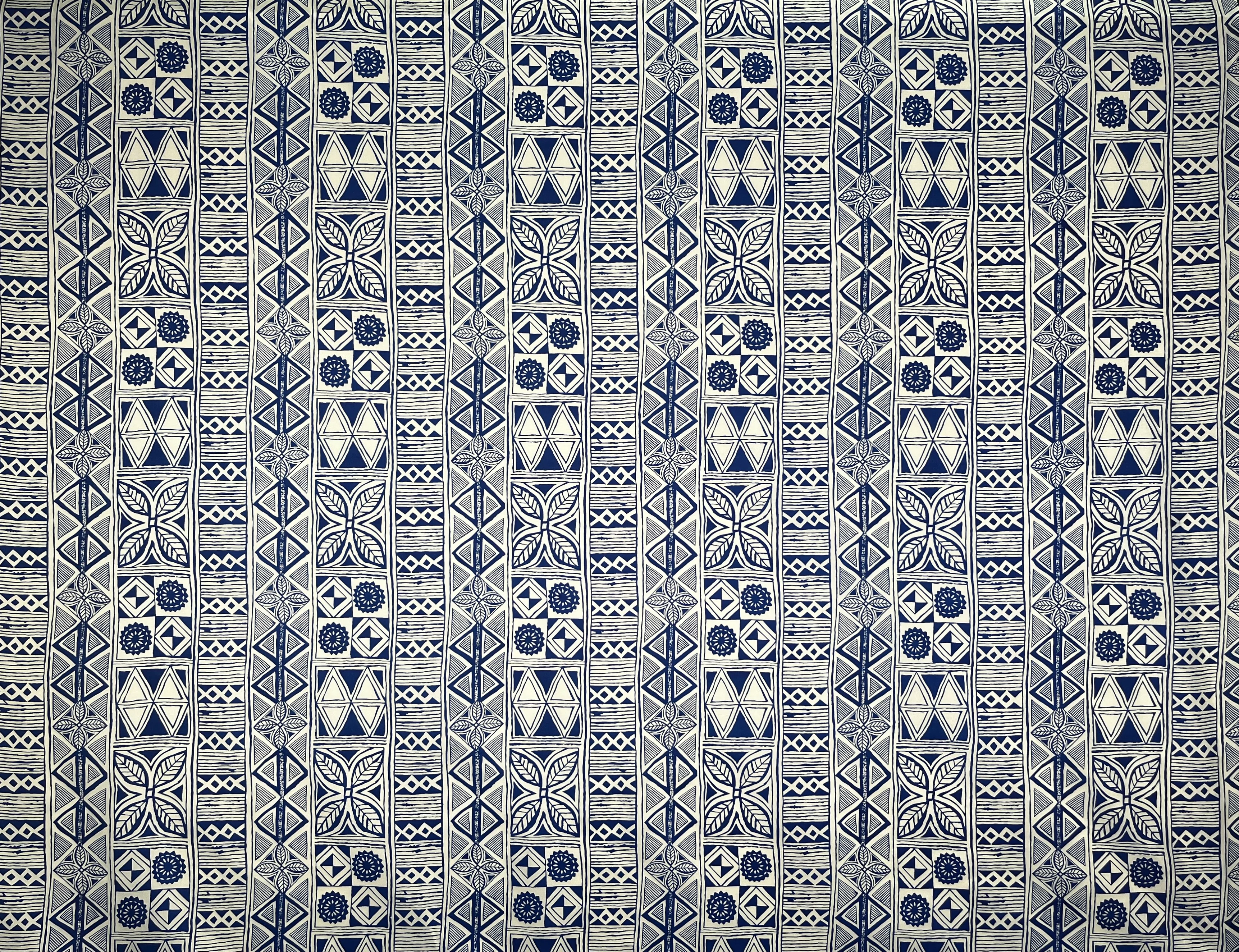 Traditional Polynesian Tapa Polyester Fabric | Islands Fabric - Image 4