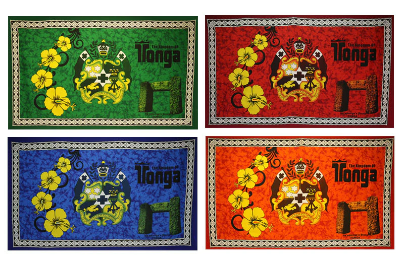 Kingdom of Tonga Ha’amonga ‘a Maui Sarong | Islands Fabric - Image 6