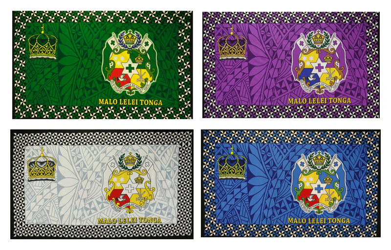 Malo Lelei Tonga Crown Sarong | Islands Fabric - Image 6