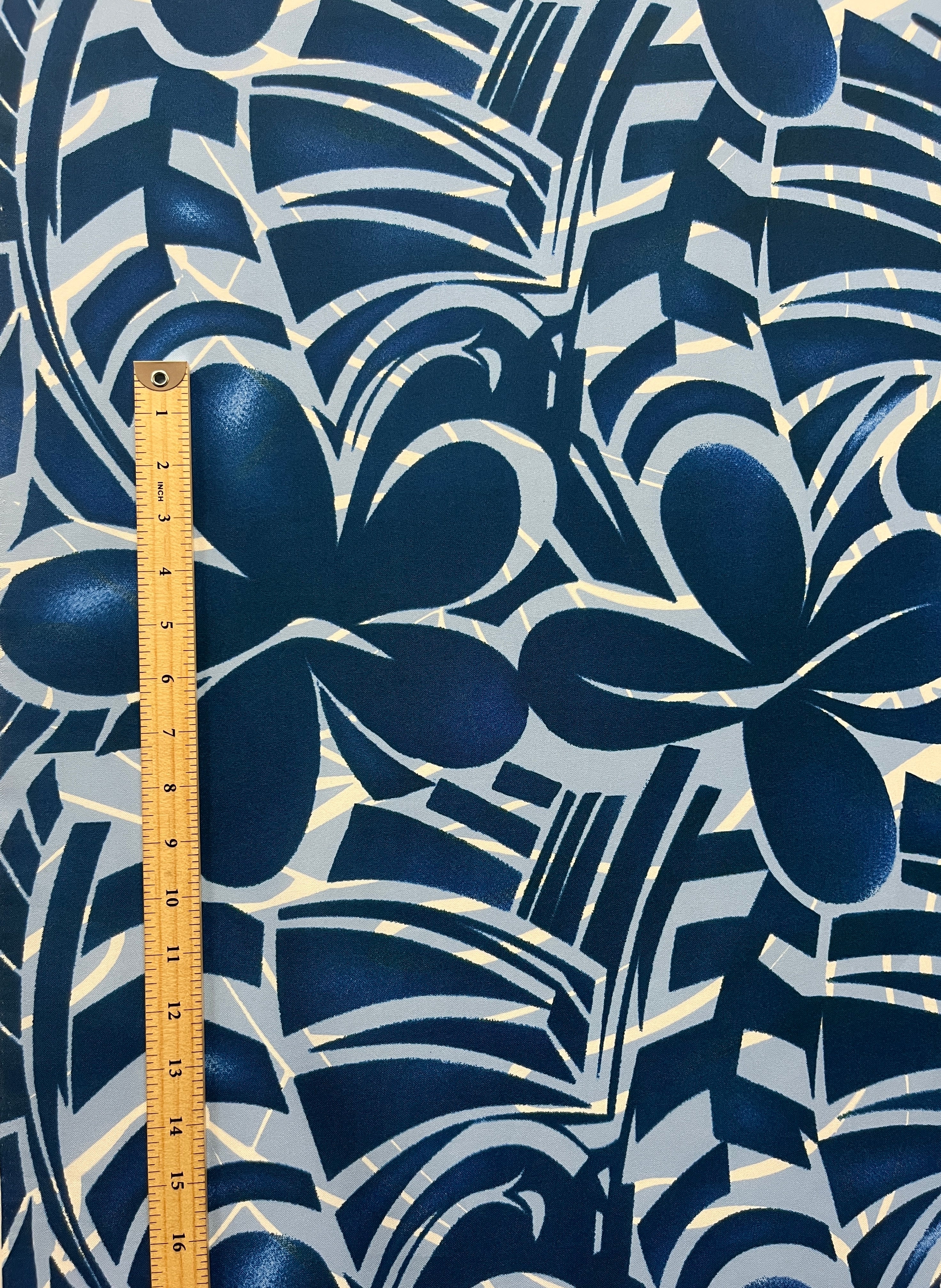 Plumeria Flower Polyester Fabric | Islands Fabric - Image 5