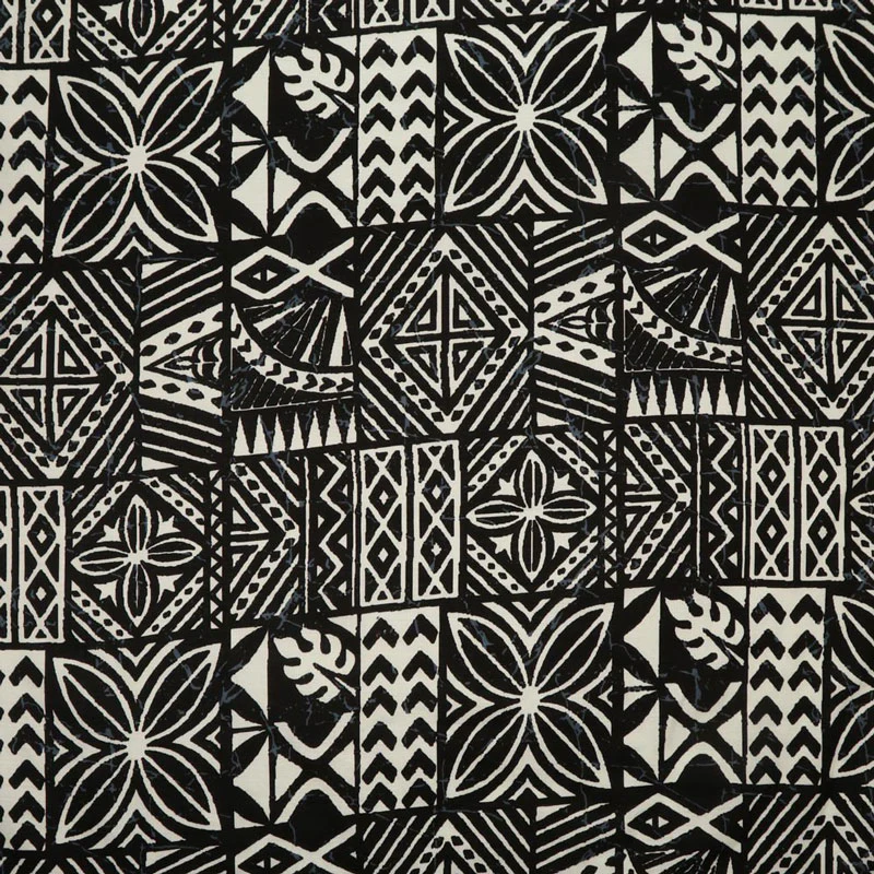Traditional Polynesian Tapa Light Barkcloth Fabric | Islands Fabric - Image 5