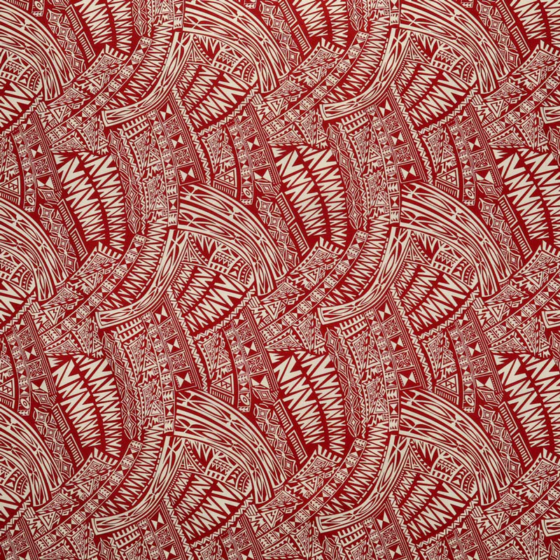 Traditional Polynesian Tattoo Fabric | Cotton Light-Barkcloth - Image 6