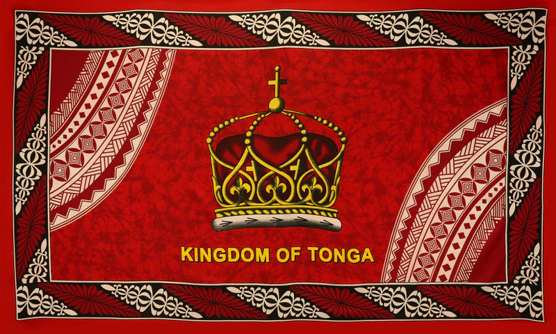 Kingdom of Tonga Crown Sarong | Islands Fabric - Image 3