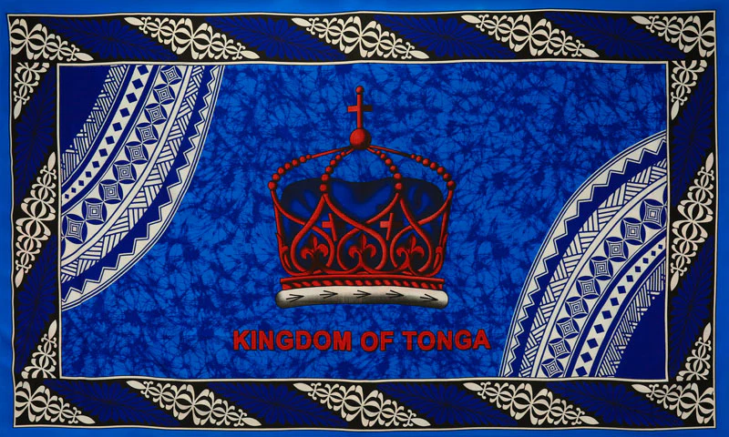 Kingdom of Tonga Crown Sarong | Islands Fabric - Image 4