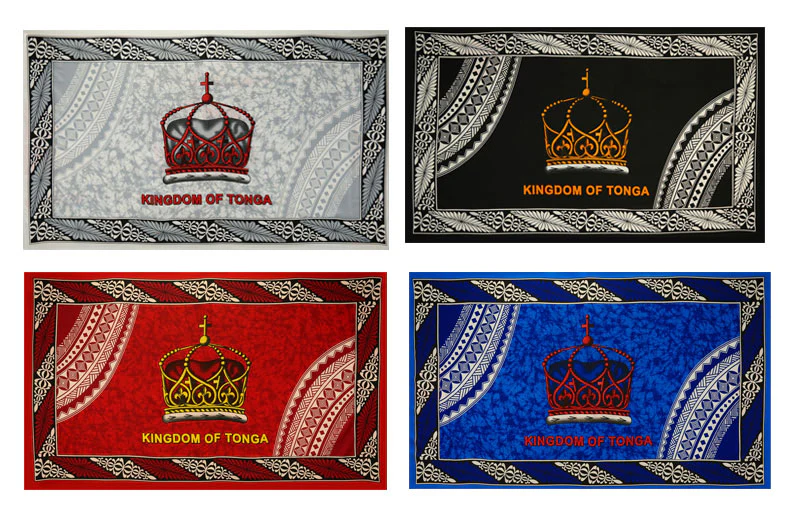 Kingdom of Tonga Crown Sarong | Islands Fabric - Image 5