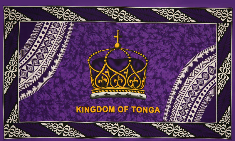 Kingdom of Tonga Crown Sarong | Islands Fabric - Image 6